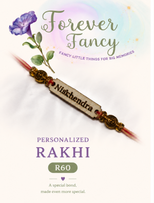 Personalised Engraved Rakhi