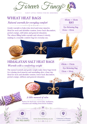 Aromatherapy Heat Bags